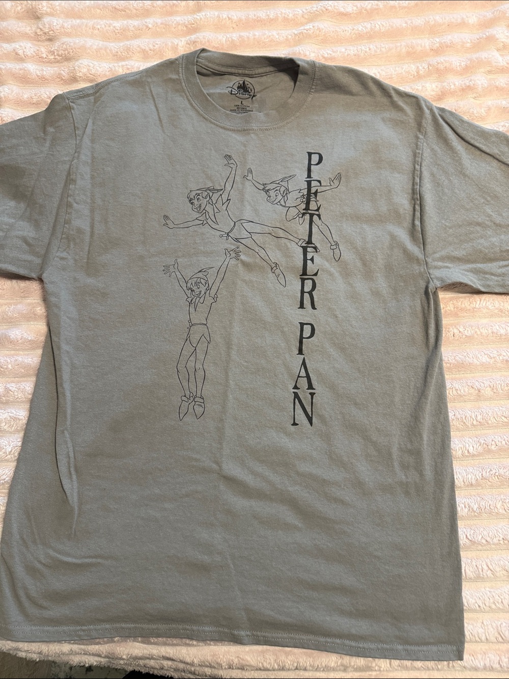 Peter Pan Graphic Tee - Gray